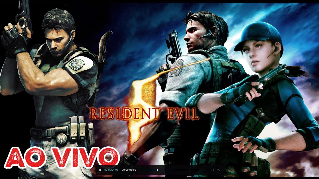 RESIDENT EVIL 5 | PRIMEIRA VEZ JOGANDO | RUMO AO RESIDENT EVIL REQUIEM 🔥