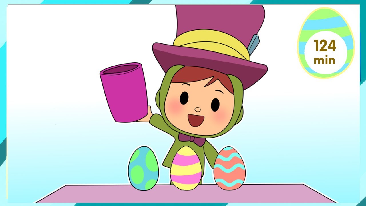 🍫 POCOYO & NINA EPISODIOS - Huevos de Chocolate en Pascua 124 min | CARICATURAS y DIBUJOS ANIMADOS
