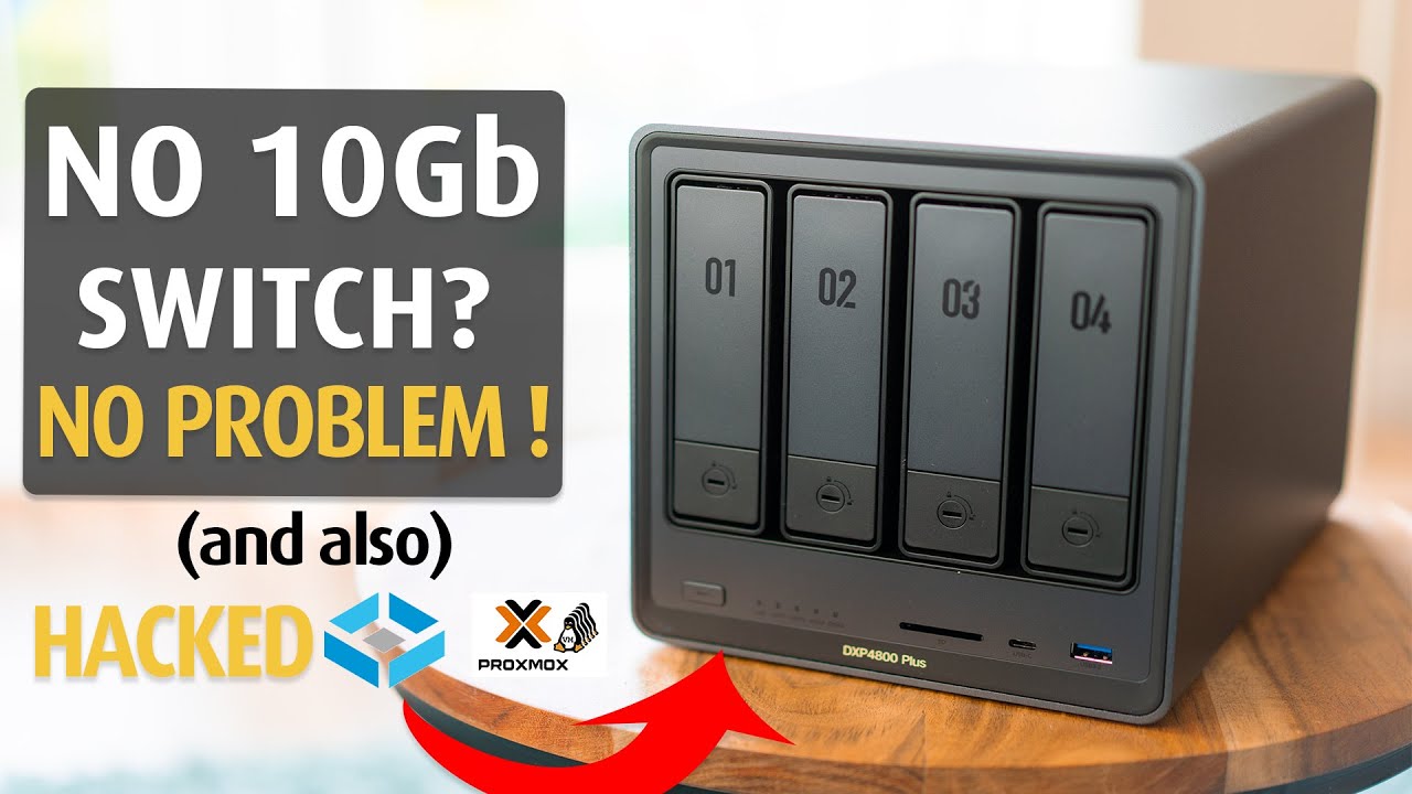 ЛУЧШАЯ 10-гигабитная сетевая модель NAS, КОТОРУЮ Я ВИДЕЛ! — UGREEN NAS DXP4800 Plus