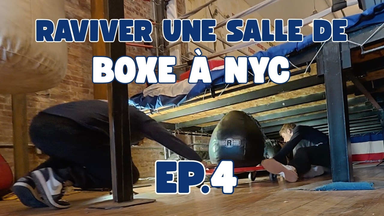 UNE JOURNÉE ENTIÈRE DANS LA POUSSIÈRE... SOUS LE RING ! EP04