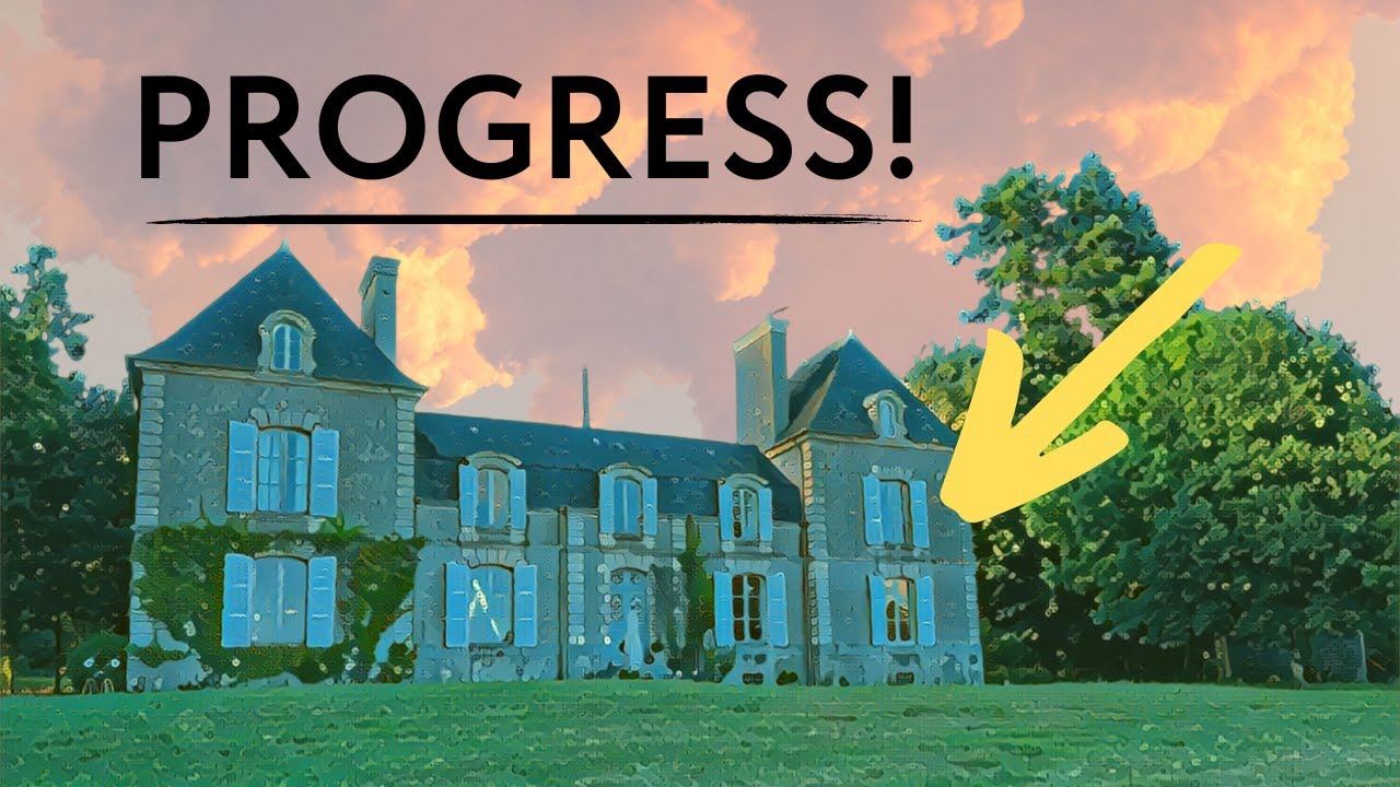 CHATEAU Guest Room Makeover Progress! Plus We Make Cider from our ORGANIC Apples...