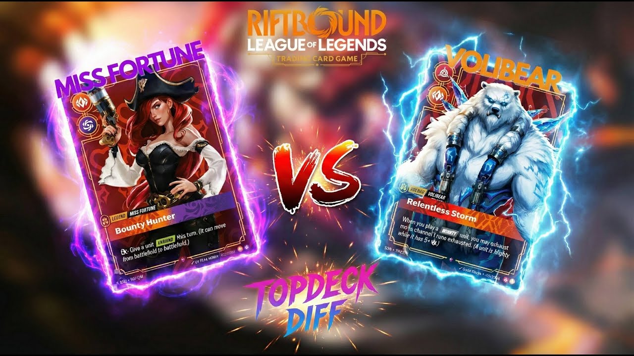 Miss Fortune vs Volibear | Riftbound