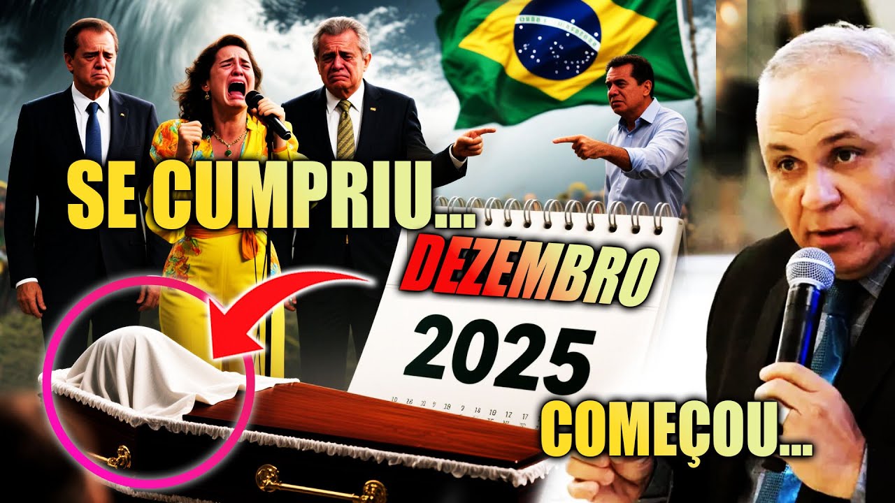PROFECIA CHOCANTE DEUS AVISOU?! Morte e Crise no Brasil come&ccedil;a em Dezembro Pastor Ezequias Silva