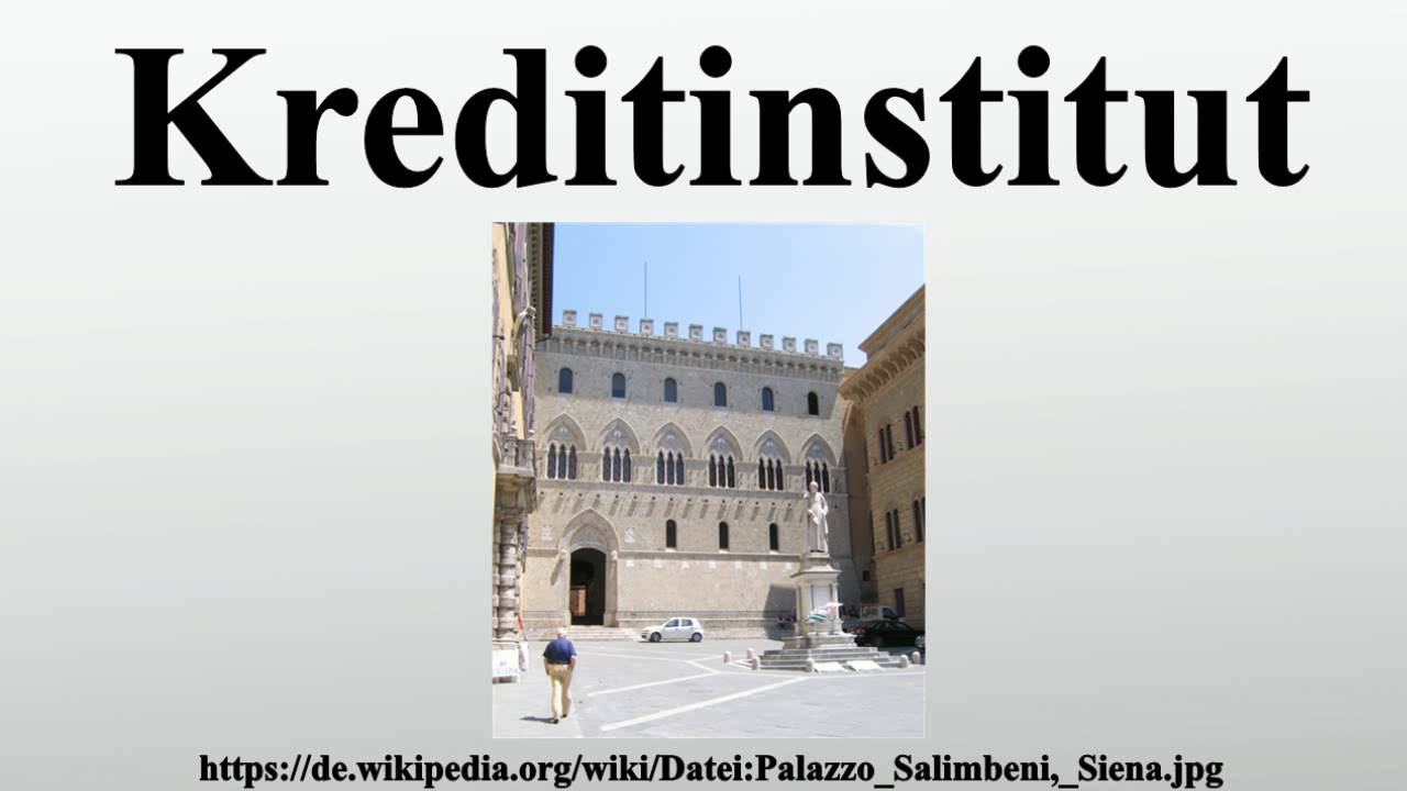 Kreditinstitut