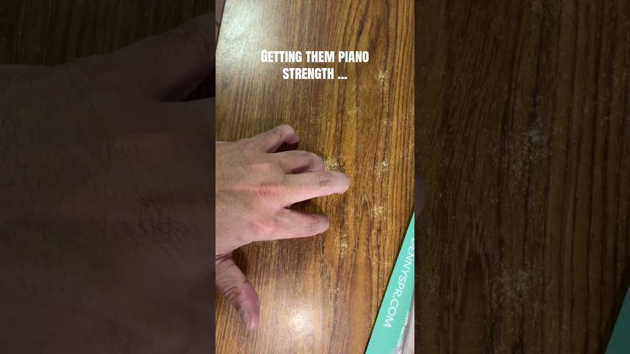 Piano Strength Exercise for Finger Independence 