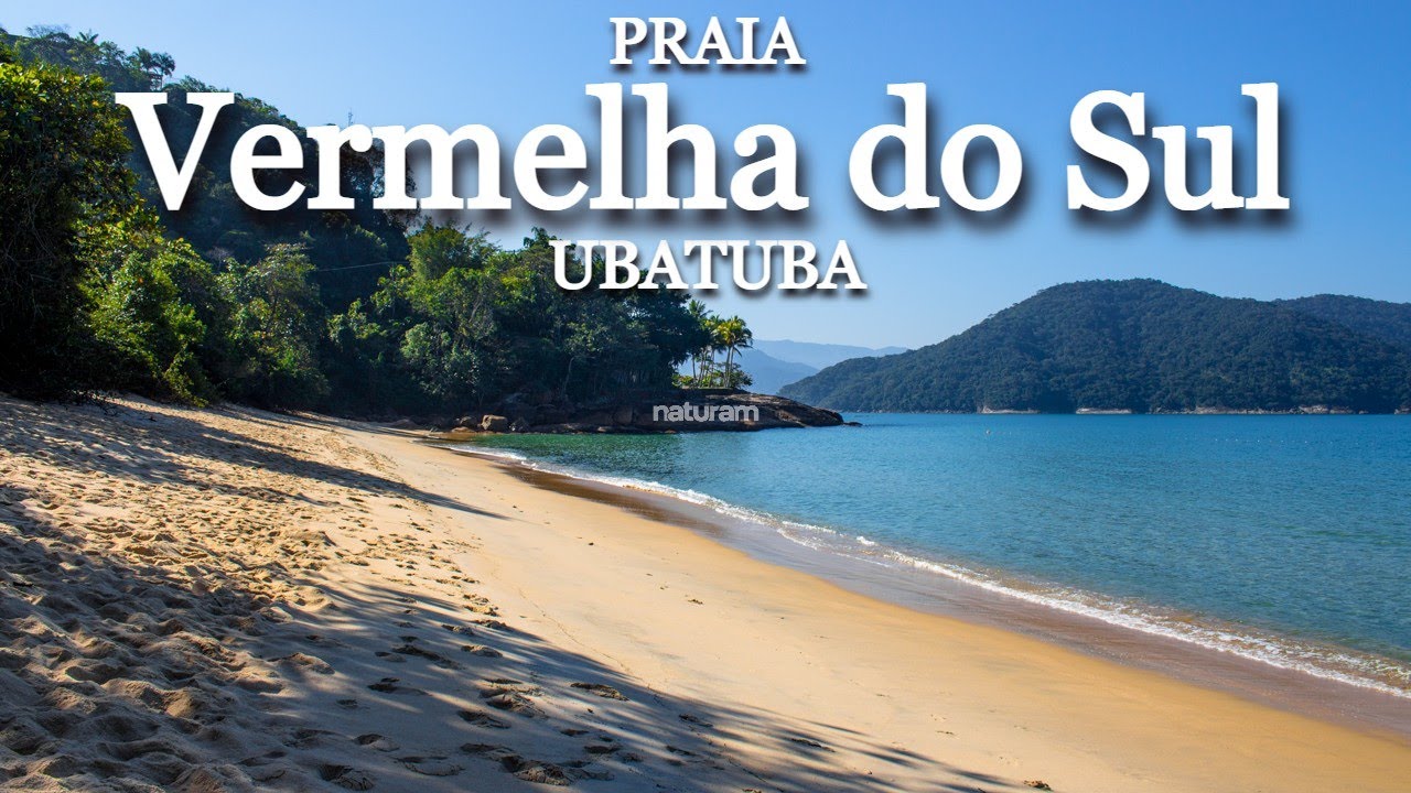 Praia Vermelha do Sul Ubatuba: encontre um um refúgio de tranquilidade na Praia Vermelha do Sul