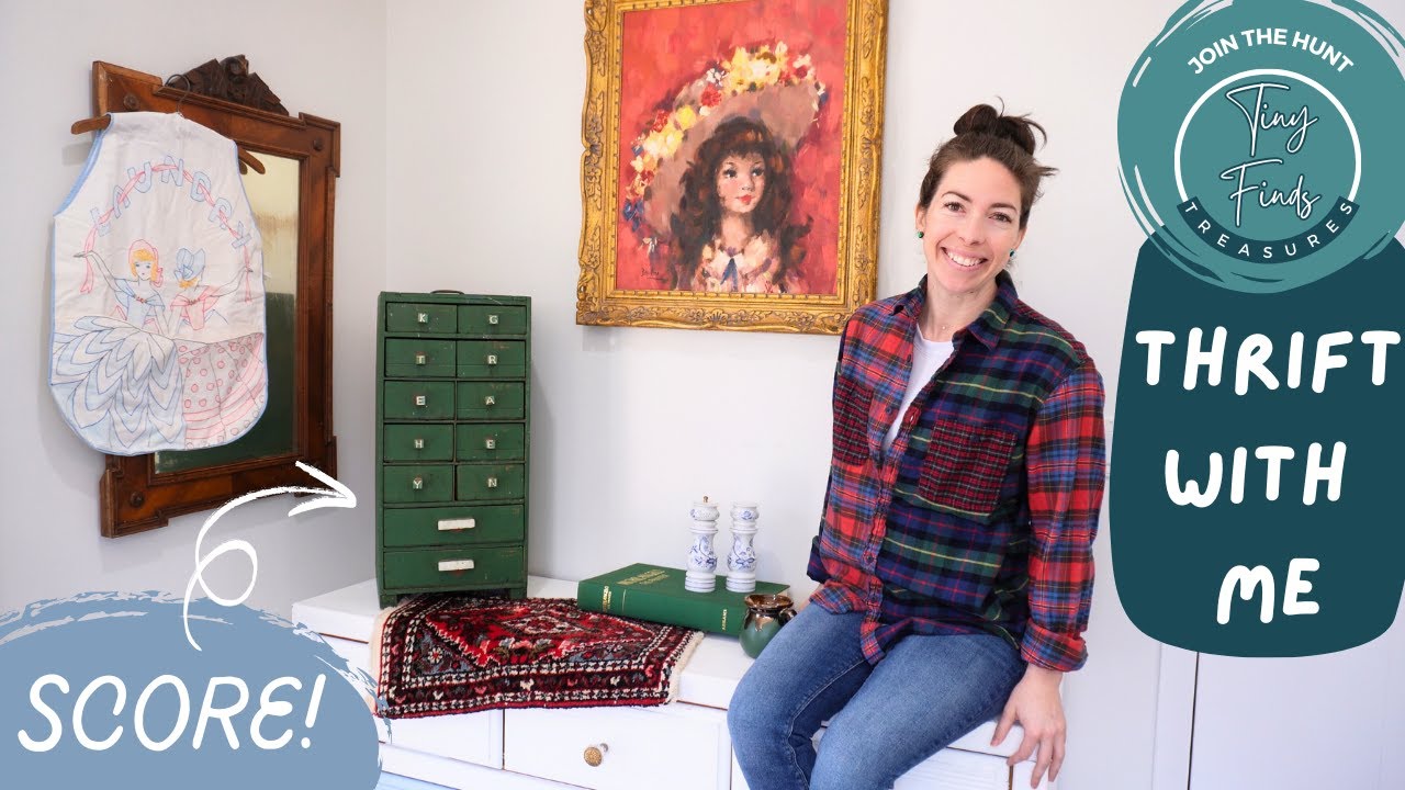 Thrift With Me in Chicago! AND Must Stop Antique Shop!
