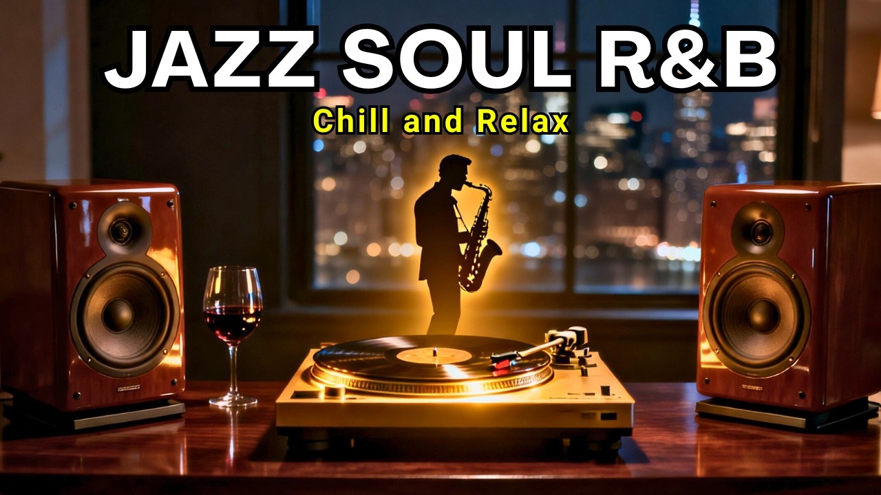 Smooth Jazz X Soulful R&B – Gentle Harmony for Peaceful Chill Evenings