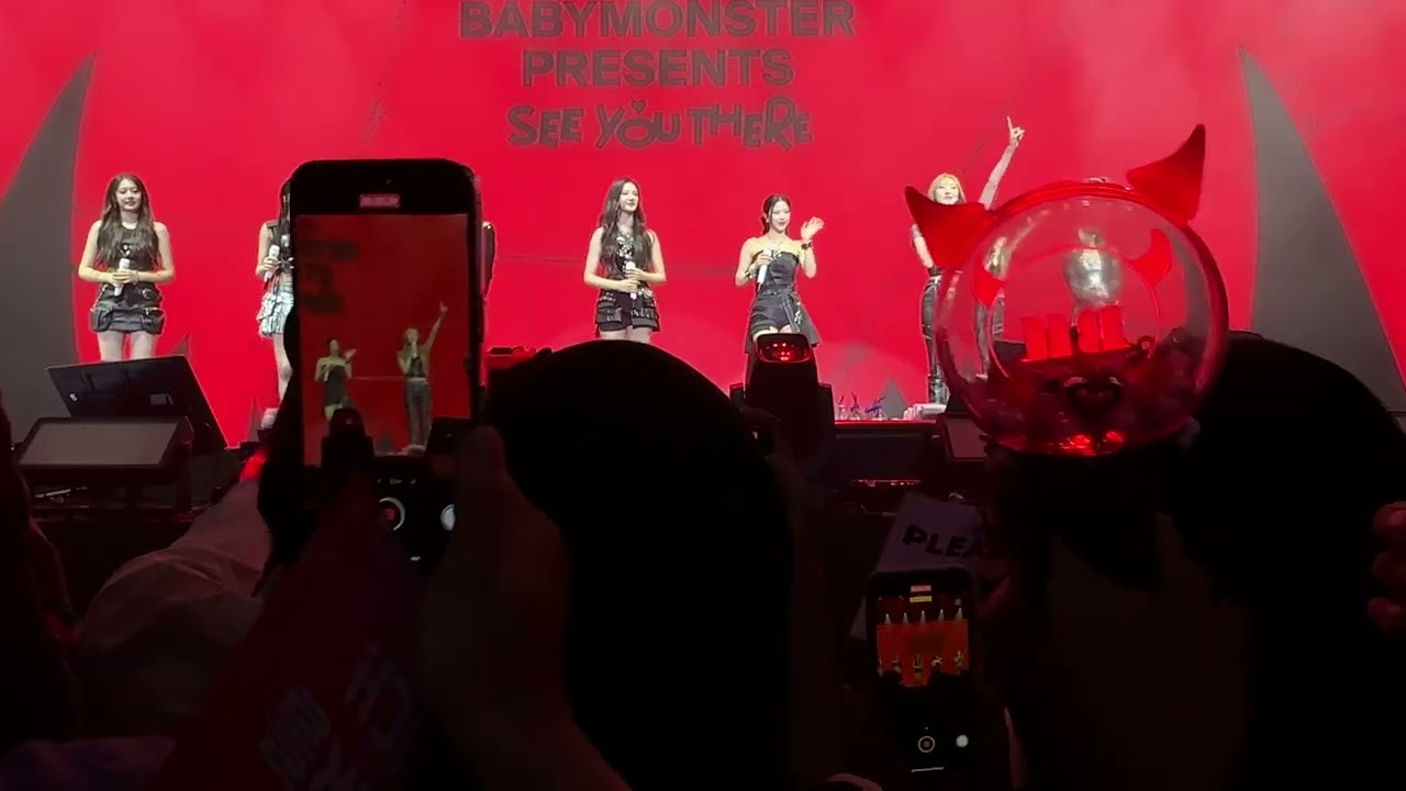 BABYMONSTER (Opening + SHEESH + Talk) in Jakarta #first #fanmeet #2024 #seeyouthere