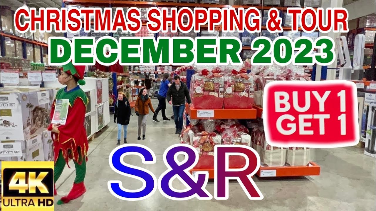 S&R DECEMBER 2023 | CHRISTMAS SHOPPING & TOUR | BUY 1 TAKE 1 | MEGA SALE | #Len TV Vlog