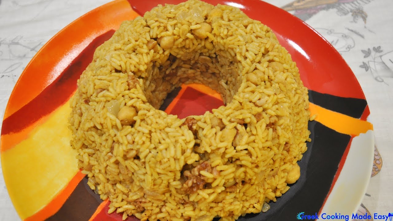 Spicy Rice with Chick Peas - Πικάντικο Ρύζι με Ρεβίθια