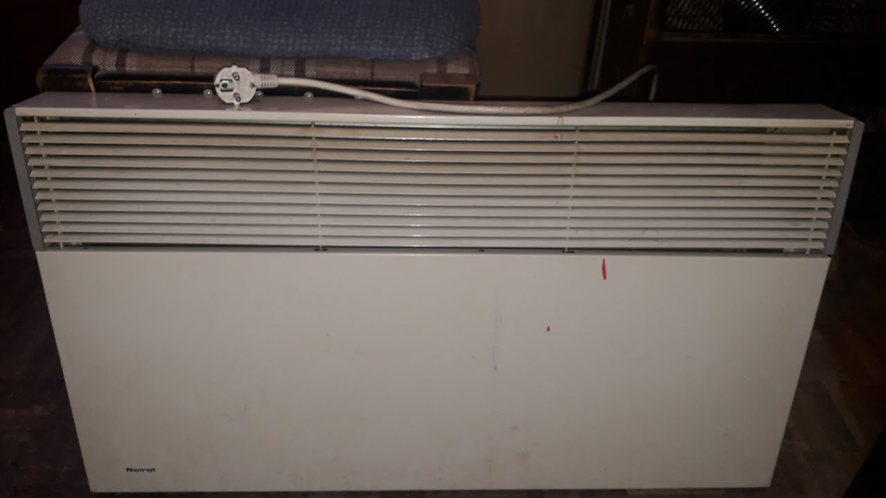 Noirot Panel Heater Type 7247 7 AA 00 - 2000W - панелни радијатор - грејалица, прекид напојног кабла
