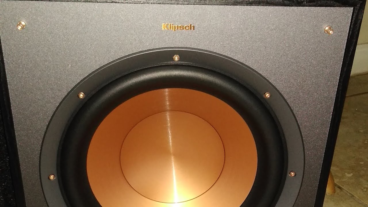 Klipsch subwoofer open box only  R -100sw