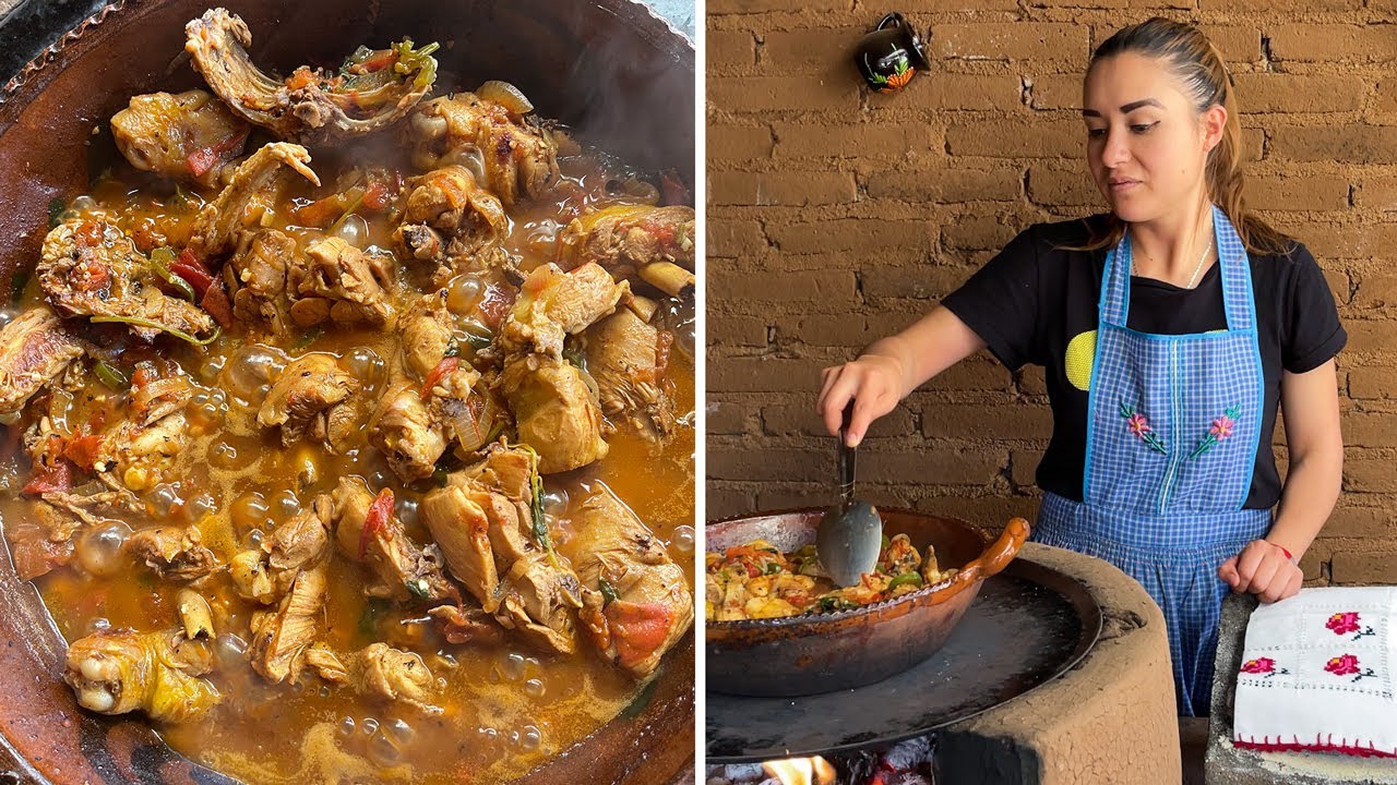 Receta De La Familia Pollo Entomatado La Cocina En El Rancho