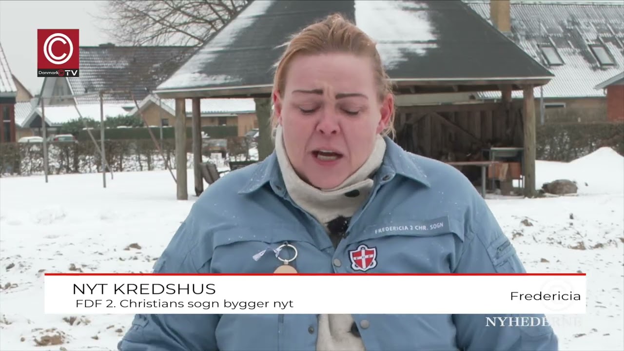 FDF 2. kreds Christians sogn bygger nyt moderne kredshus