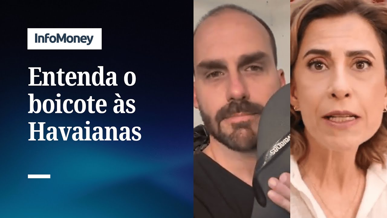 Eduardo Bolsonaro joga Havaianas no lixo ap&oacute;s campanha e convoca boicote | InfoMoney News