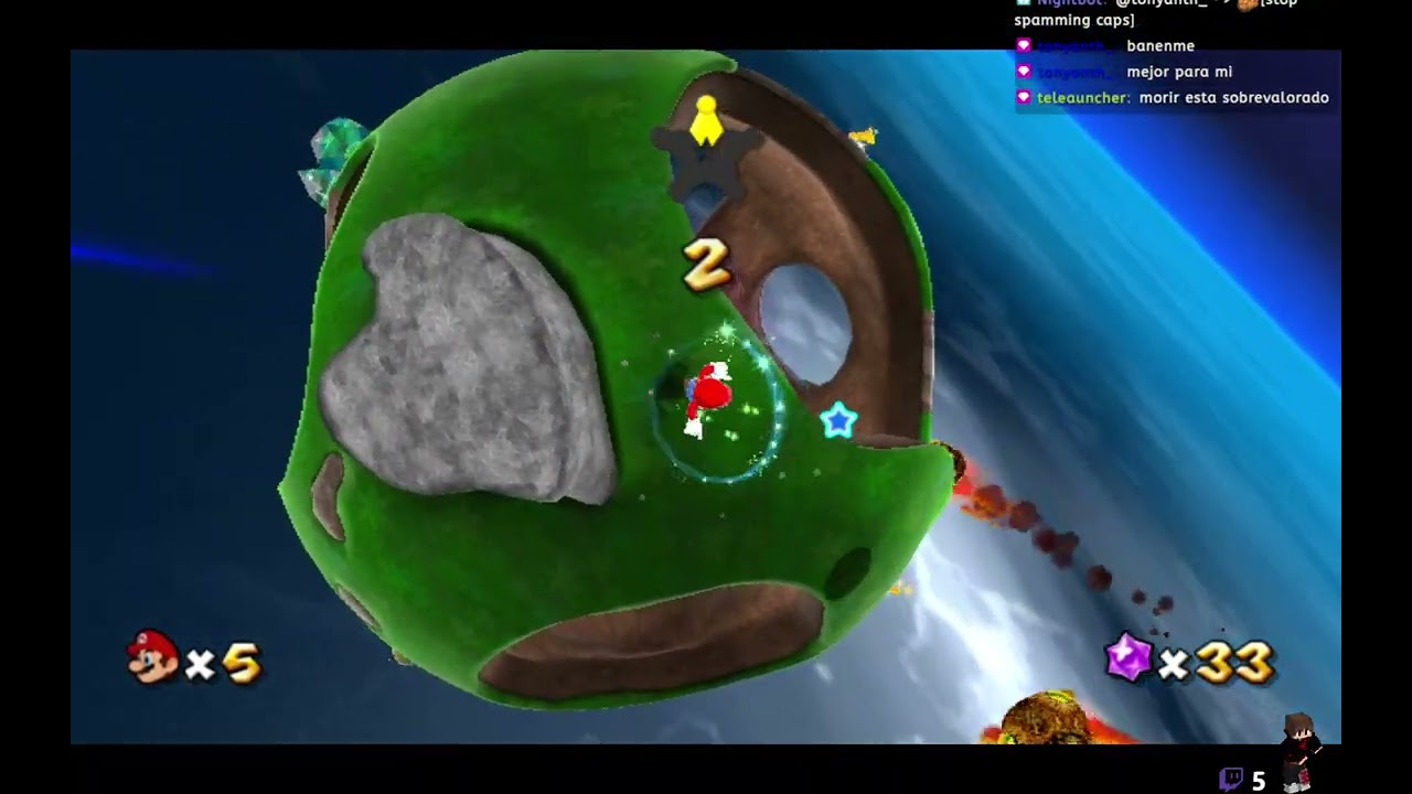 Mario Galaxy hasta q salga la peli