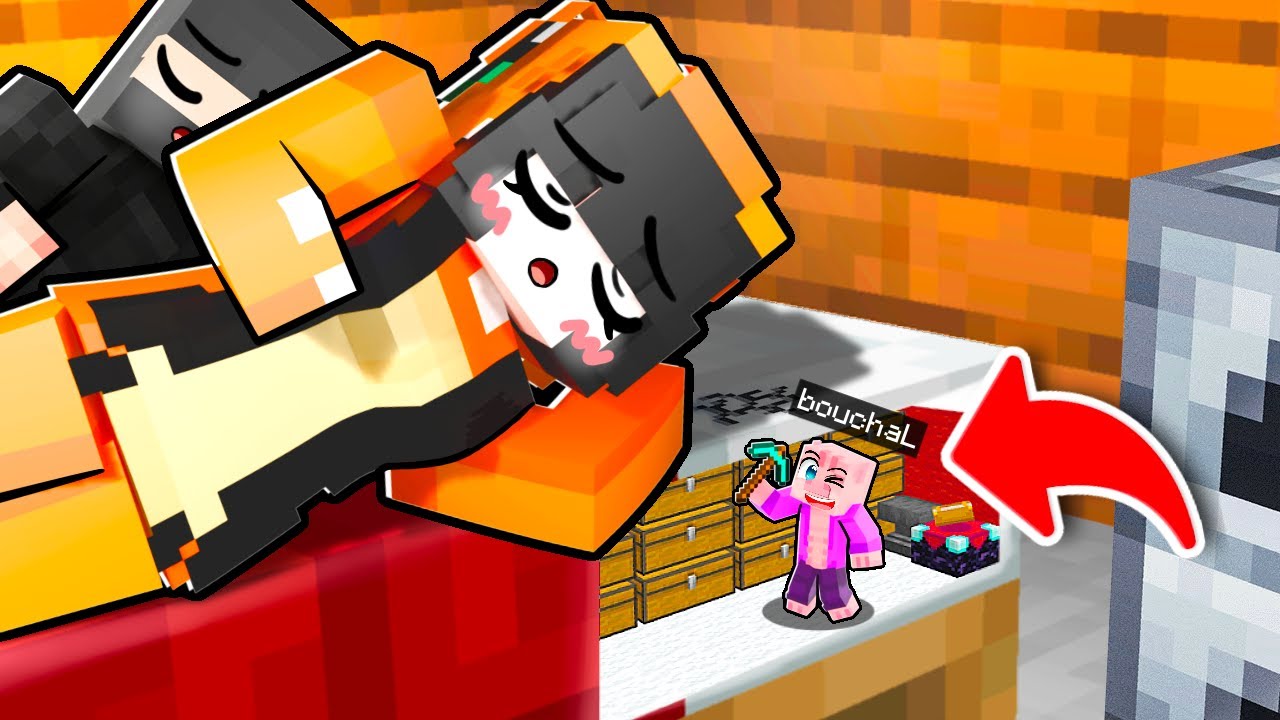Žiju v BUNKRU mého KAMARÁDA, dokud mě NEODHALÍ v Minecraftu!