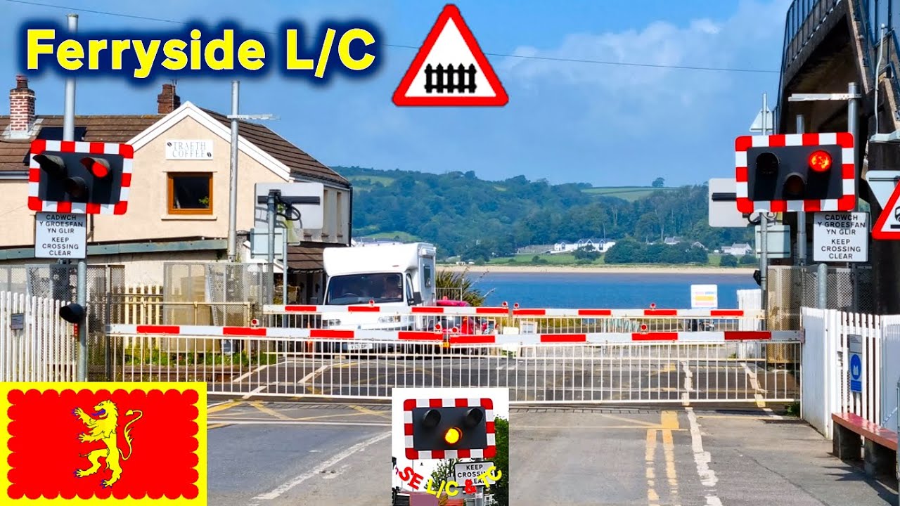 Ferryside Level Crossing, Carmarthenshire