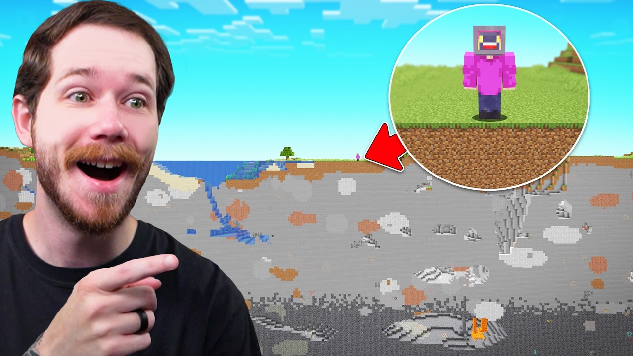 Minecraft, BUT The World Is ONE CHUNK Wide!
