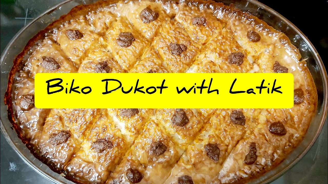Biko Dukot with Latik...ate thess bisaya