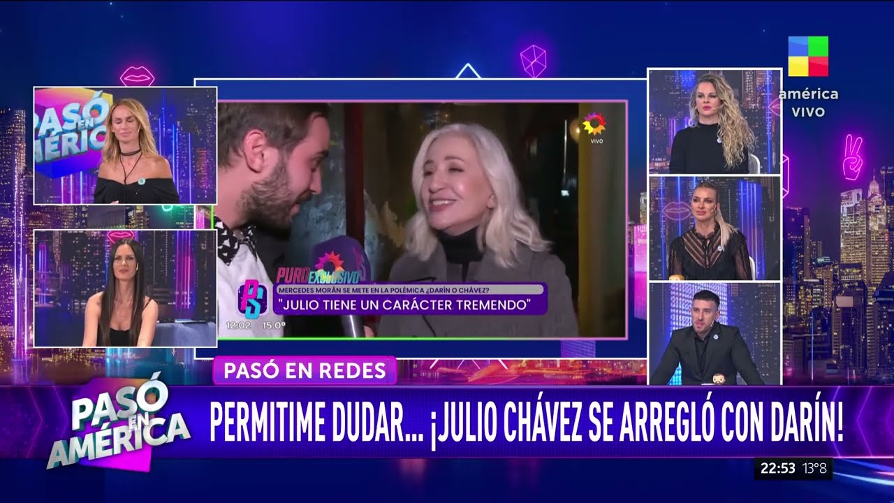 👏 JULIO CHÁVEZ SE ARREGLÓ CON RICARDO DARÍN