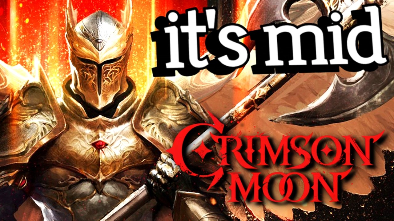 The Soulslike Roguelike that made a big splash, for the wrong reasons. | Crimson Moon Review