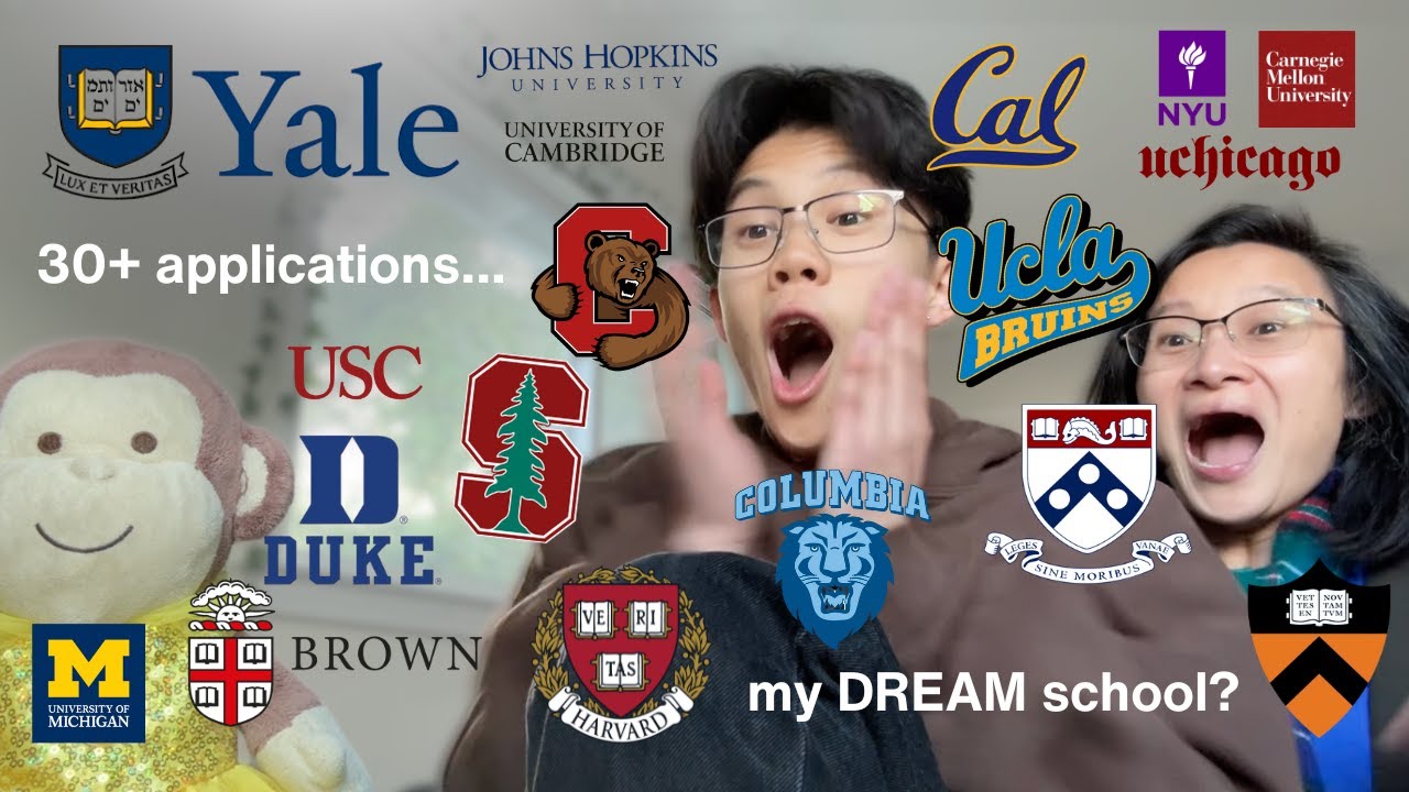 COLLEGE DECISIONS REACTIONS 2025 (Ivies, Stanford, UC's, and more!)