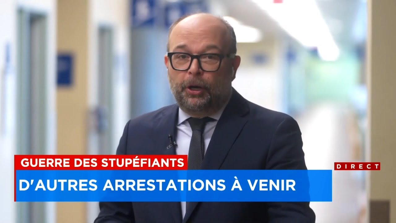 Vaste opération policière: l'identité des premières personnes arrêtées en lien avec la guerre des st