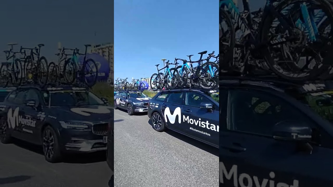 Tour de Pologne 2024 Stage 5 Katowice Pre-race 3/3 #katowice #kolarstwo #tourdepologne #shorts