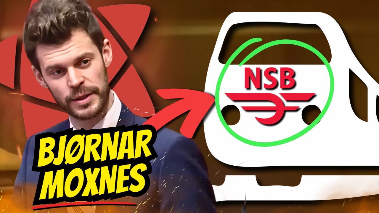 Bjørnar Moxnes (Rødt) konfronterer samferdselsministeren om NSBs navnebytte til Vy