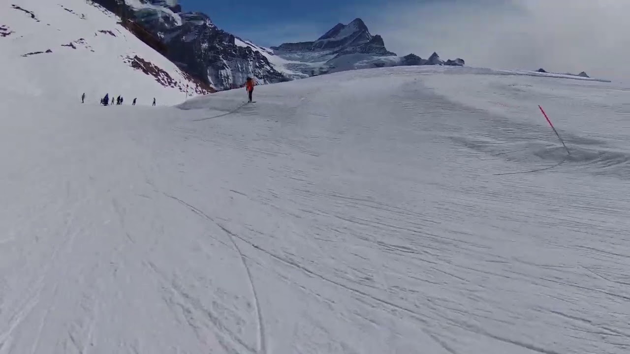 Grindelwald - First, Oberjoch Blue Piste 1, Complete Run
