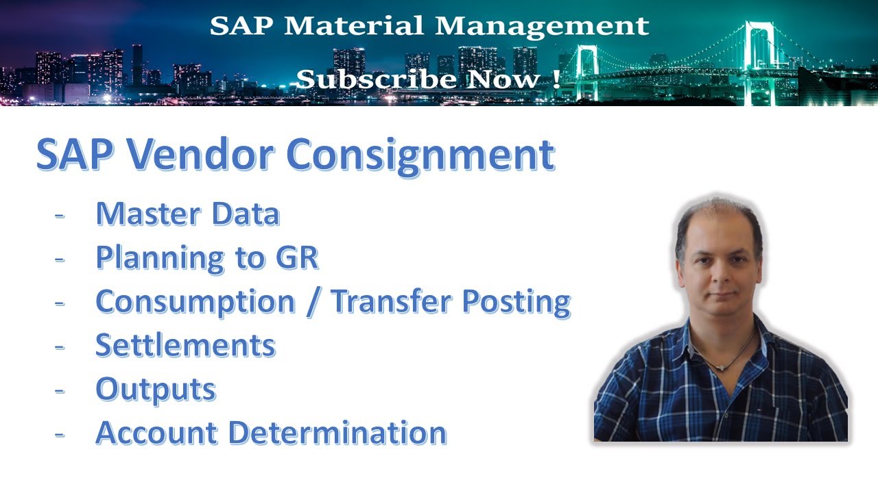 SAP Vendor Consignment Process
