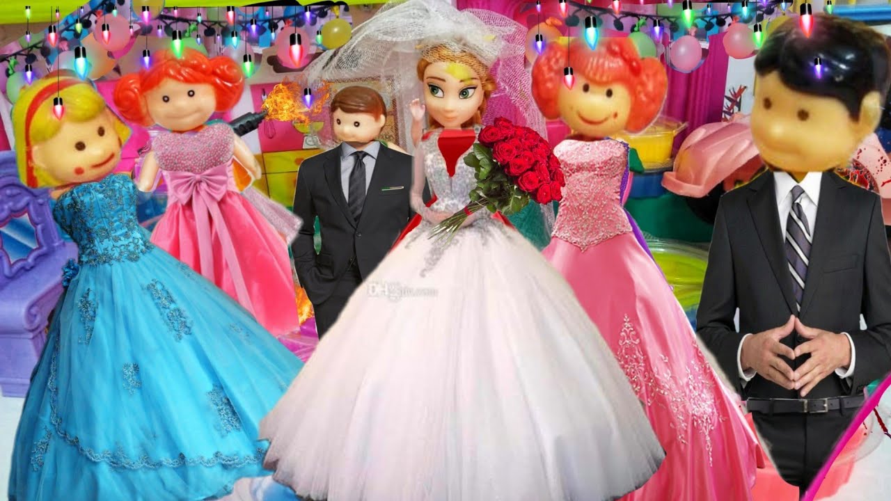 فرح العروسه الجديدة رزق 👰🤪🙄عائله عمر - كرتون اطفال - العاب نيمو للاطفال