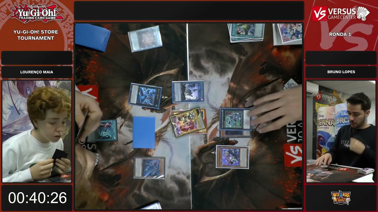 Yu-Gi-Oh! Store Tournament (14/02) na Versus Gamecenter!
