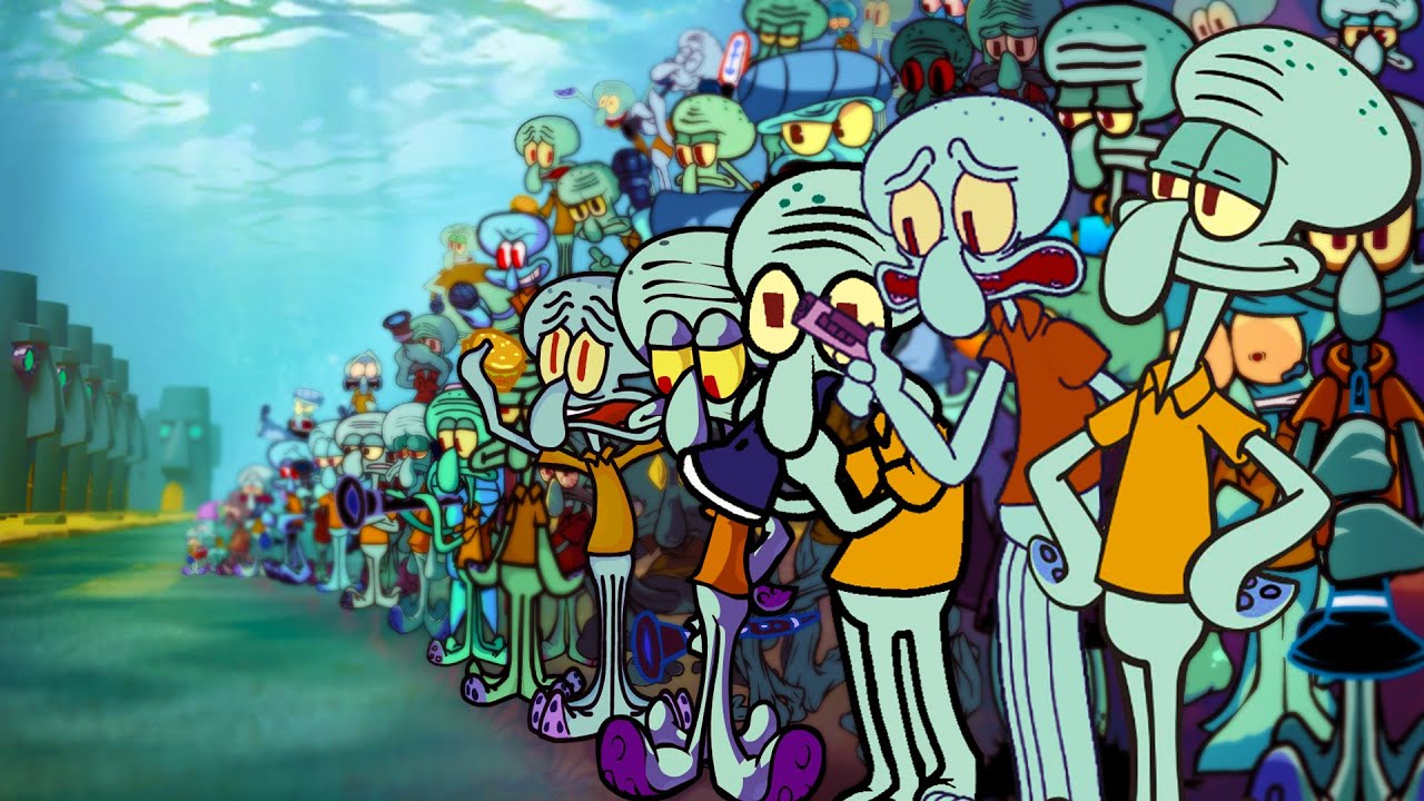 Squidward: Evolution in Friday Night Funkin'