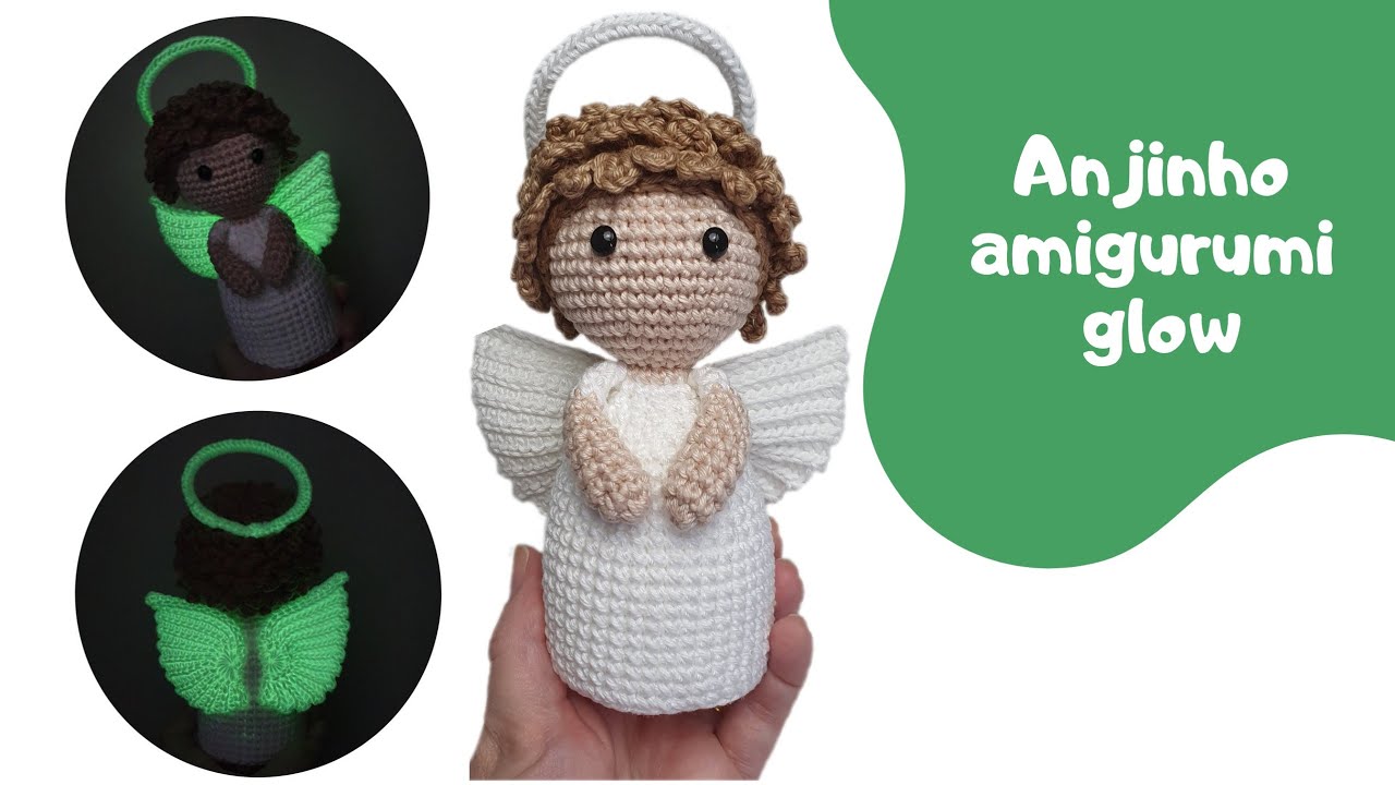 ANGEL AMIGURUMI GLOW - СВЕТИТСЯ В ТЕМНОМ