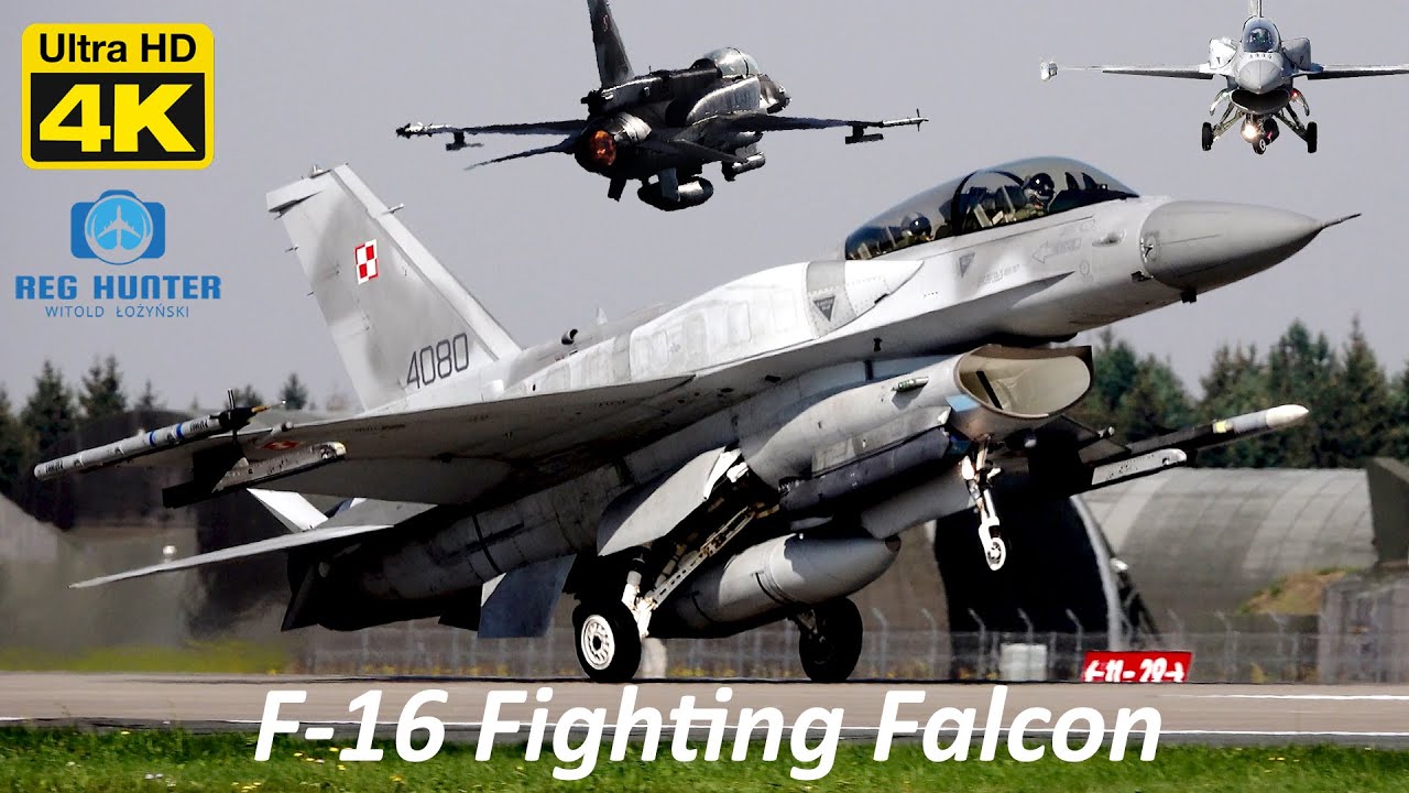 Lockheed Martin F-16 Fighting Falcon Poznan Krzesiny Air Base