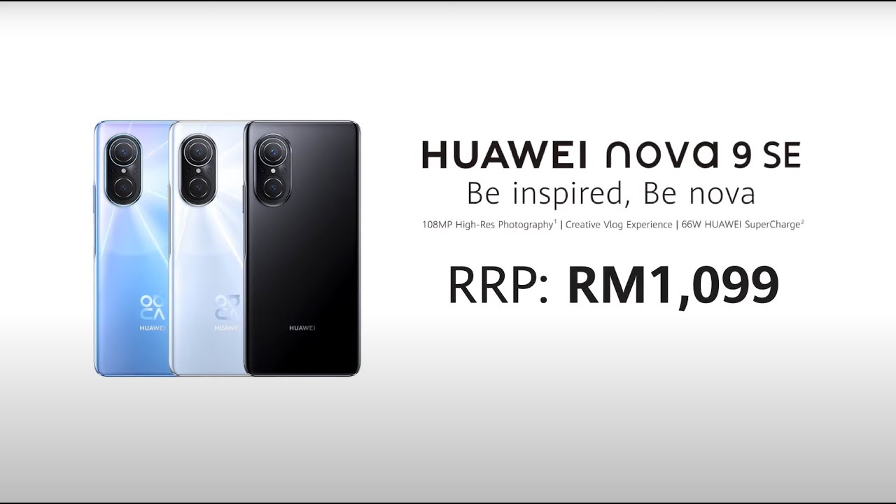 Highlights of HUAWEI nova 9 SE Malaysia Local Launch