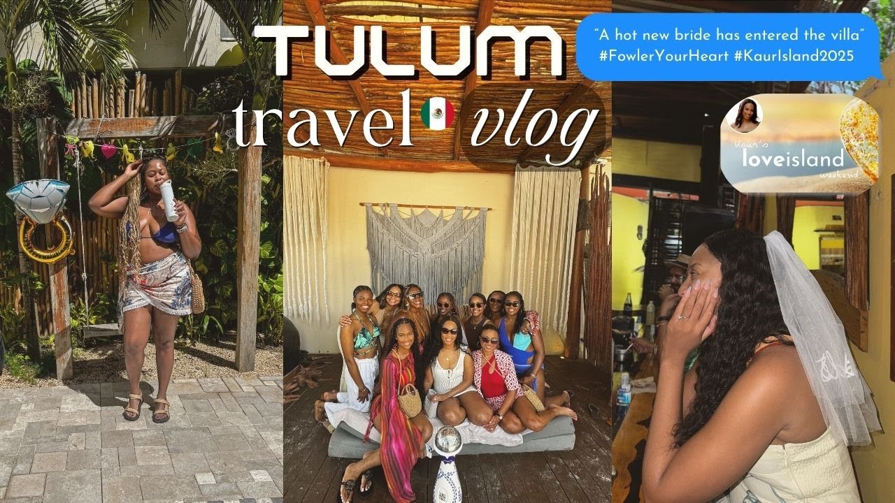 Наш девичник на острове любви в Тулуме&hellip; Девичник в джунглях! 💍🌴 [Видеоблог о путешествиях по Тулу...