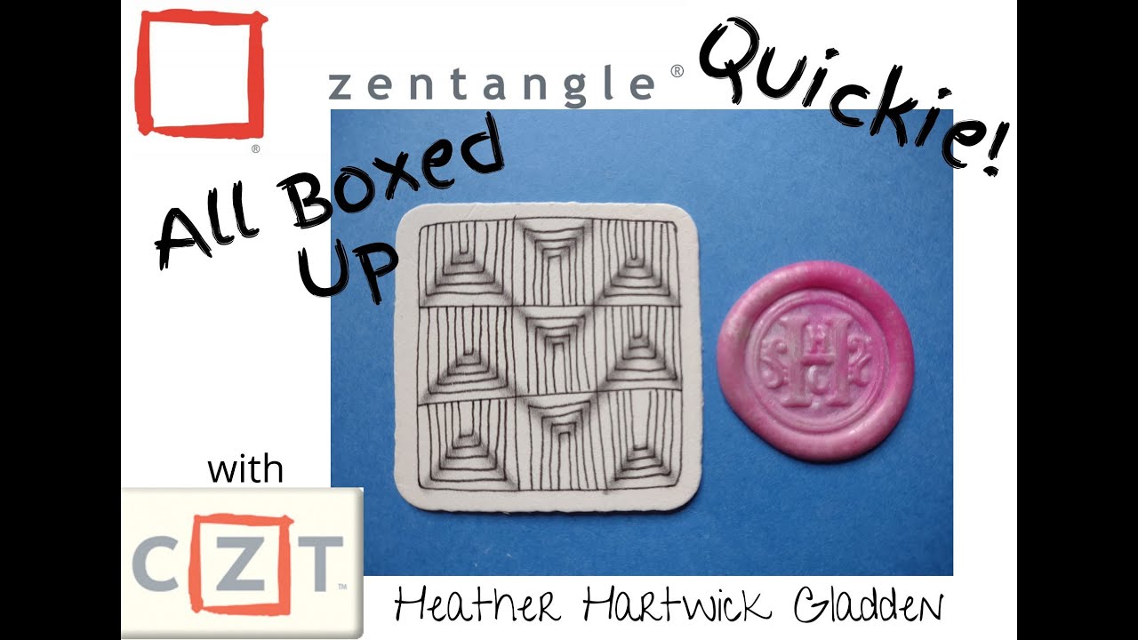 All Boxed Up | Zentangle® Quickie