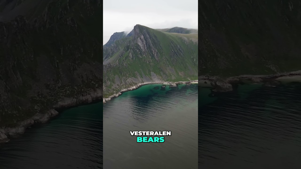 Vesterålen district and archipelago in Nordland county, Norway 