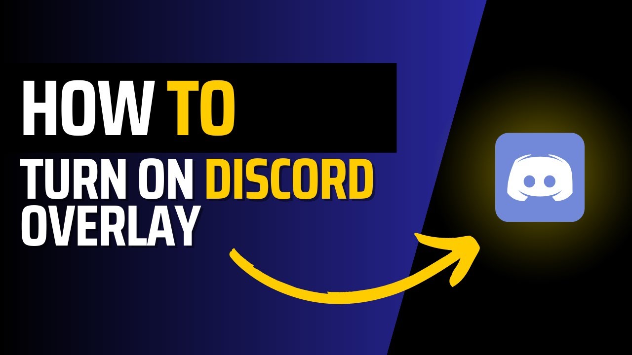 How to turn on discord overlay (Quick & Easy)