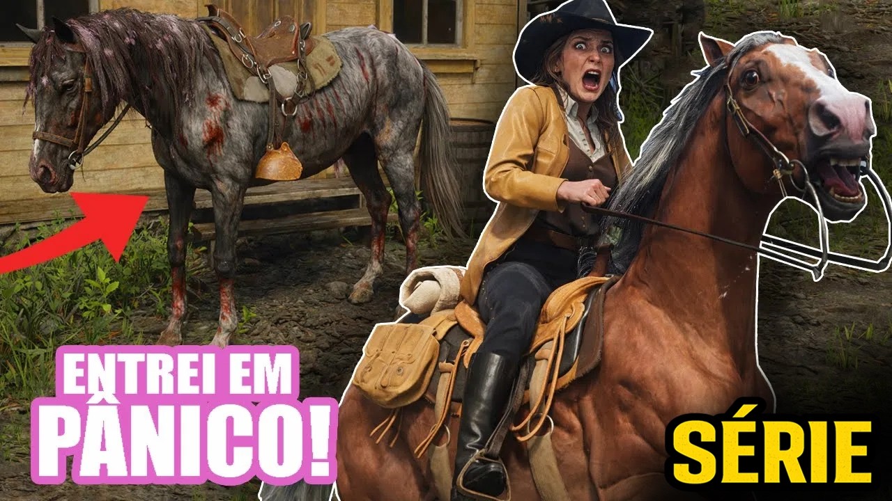 Entrei em Pânico por Algo do Passado…UM CAVALO CONHECIDO?! EP30 RDR2 Uma vaqueira no velho oeste