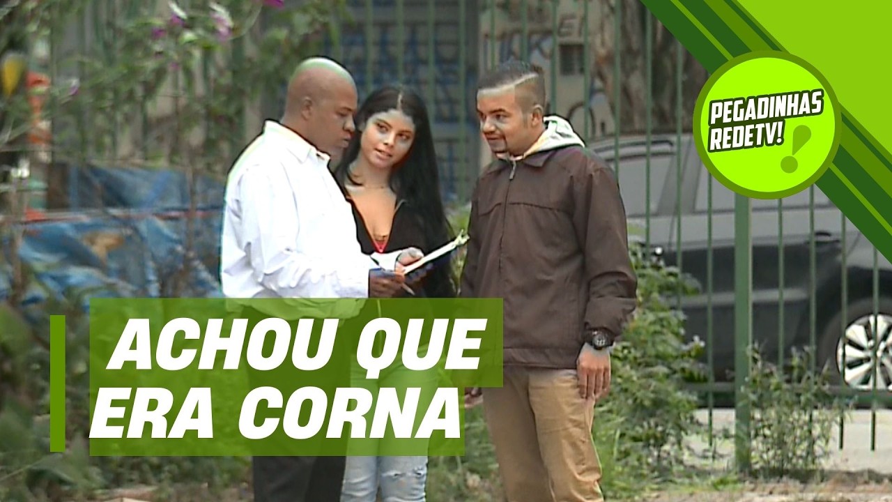 ESSA PESQUISA SÓ SERVIU PRA GERAR INTRIGA! | Pegadinhas RedeTV!