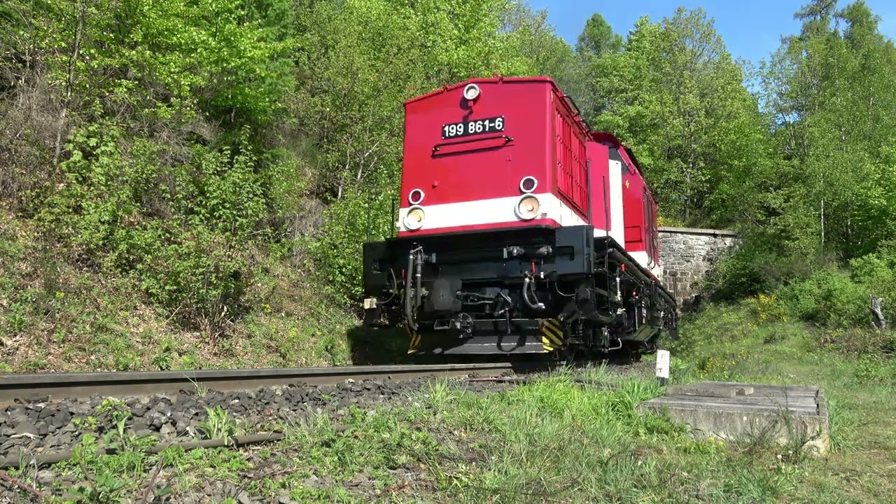 Frühjahr auf der Brockenbahn 2025 / von Wernigerode zum Brocken