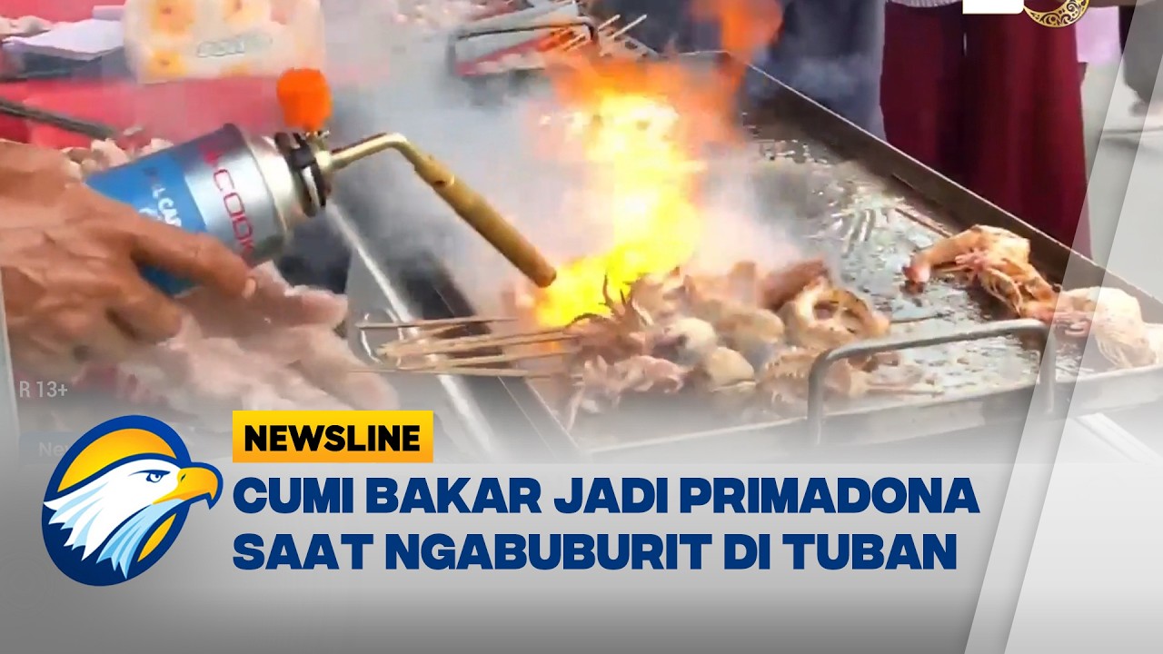 Ramadan di Tuban, Cumi Bakar Jadi Takjil Rebutan - [Newsline]