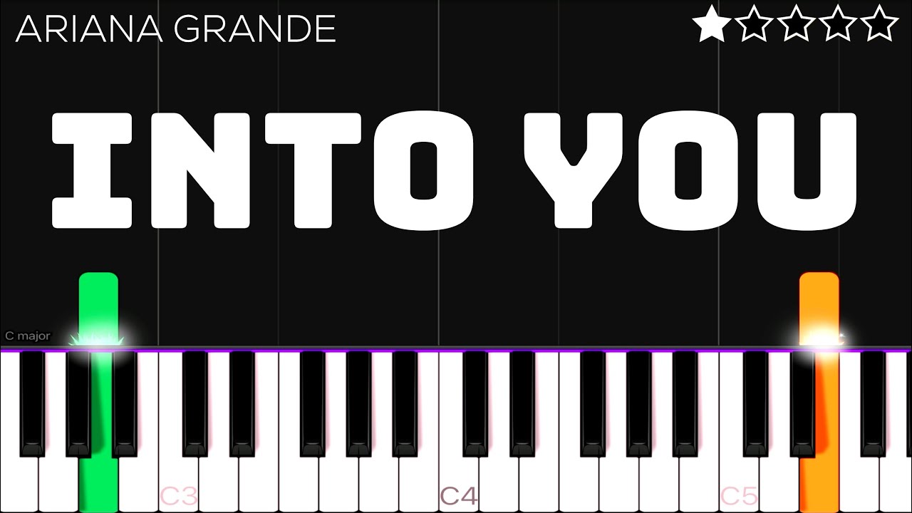Ariana Grande - Into You | EASY Piano Tutorial