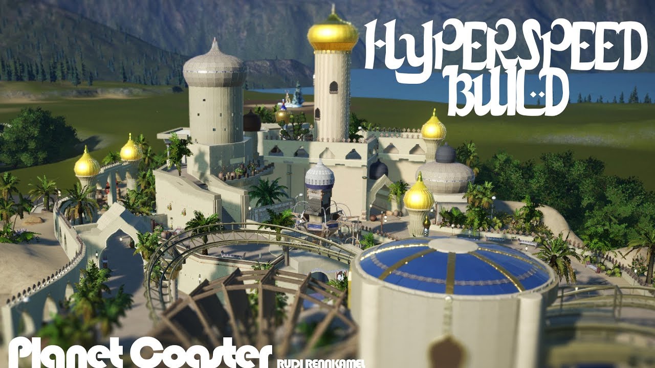 🐪  Camel Kingdom | Hyperspeed Timelapse | Planet Coaster