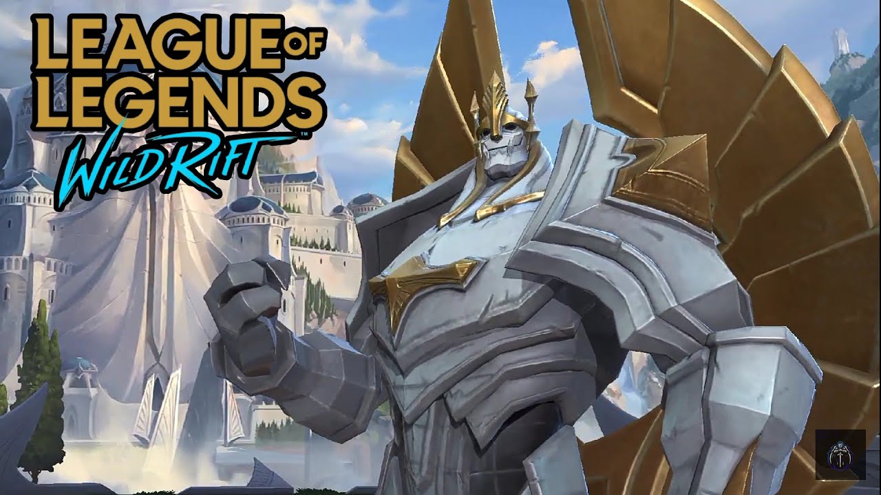 Wild Rift - Galio All Intros, Skins (Full Screen)